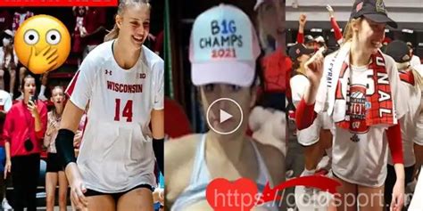 wisconsin volleyball celebration leaked|University of Wisconsin police investigating after。